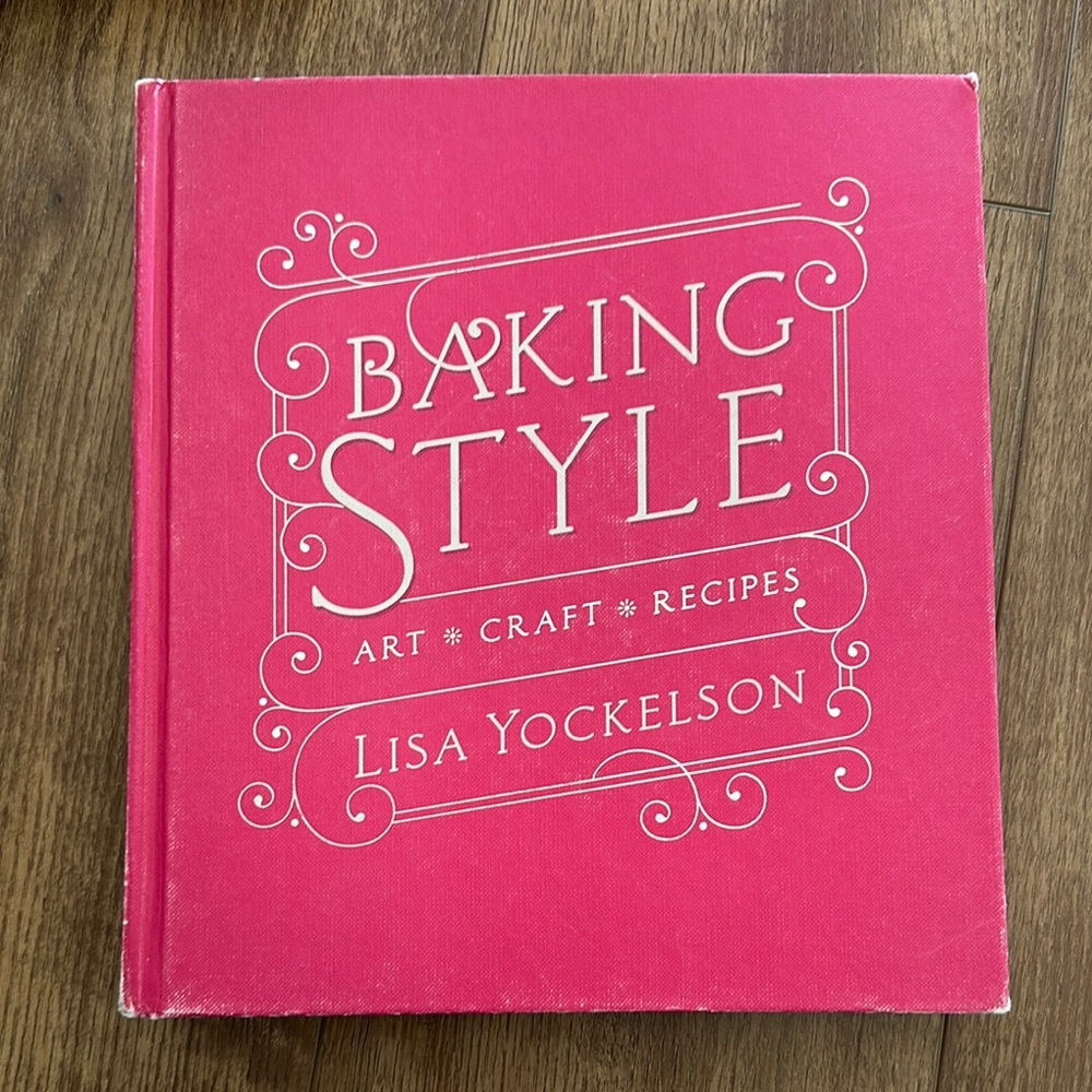 Pink Baking Style Cookbook for Kitchen Enthusiasts